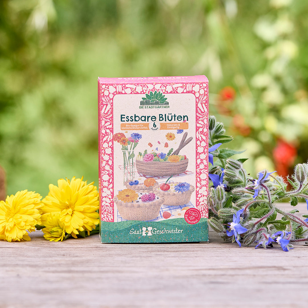 BIO-Saatgut-Set "Essbare Blüten" 