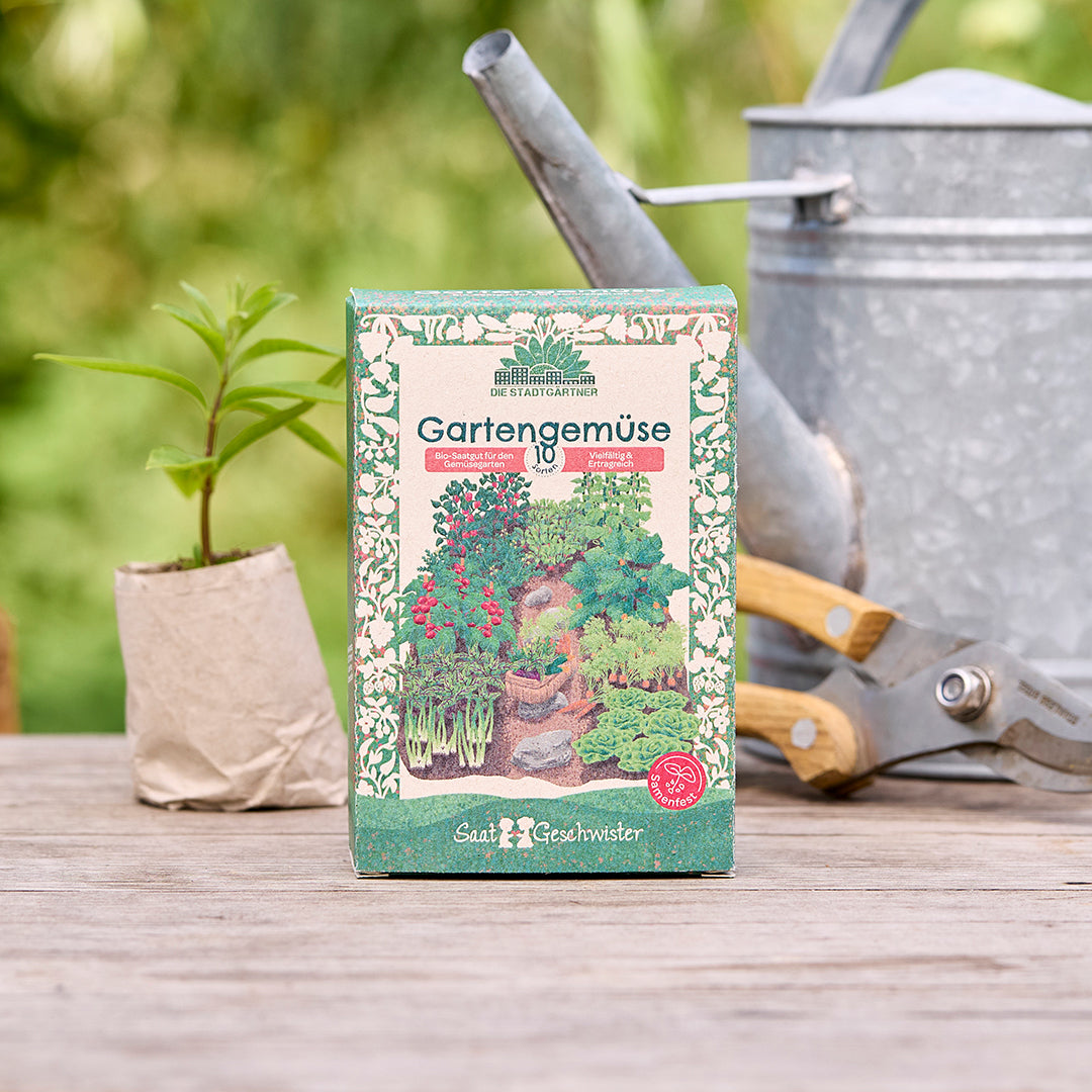 BIO-Saatgut-Set "Gartengemüse" 