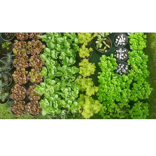 Sedum Mix – 10er Set winterharte Fetthennen-Stauden – Verschiedene Sorten für Steingarten, Dachbegrünung & Beet – Pflegeleichte & trockenheitsverträgliche Bodendecker – Blüte Juli–September 