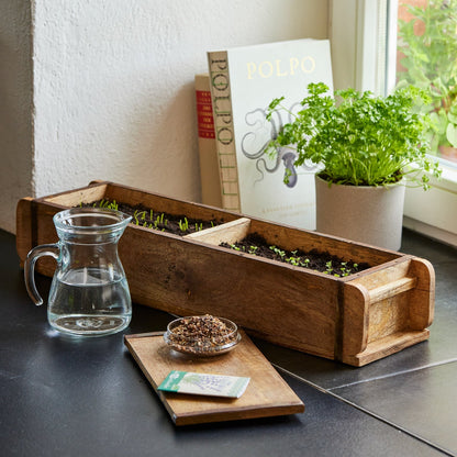 Lange Ziegelform mit 2 Fächern 