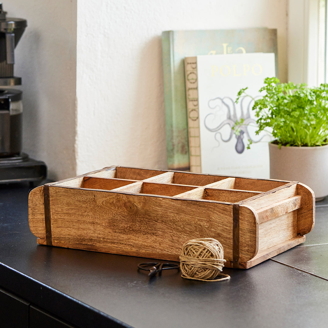 Ziegelform mit 6 Fächern 