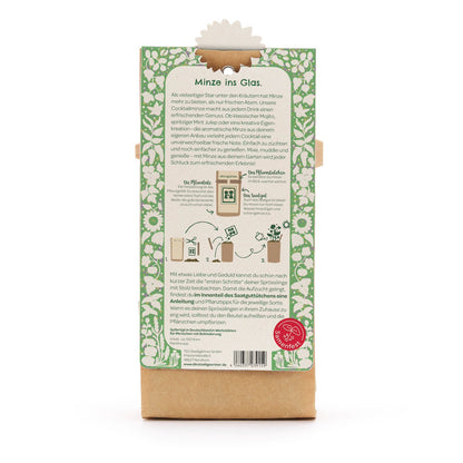 Anzuchtset – Minigarten Cocktail Minze 