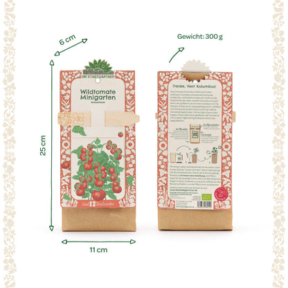 Anzuchtset – Minigarten BIO-Wildtomate 