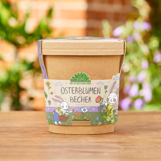 Blümchen aus dem Becher 