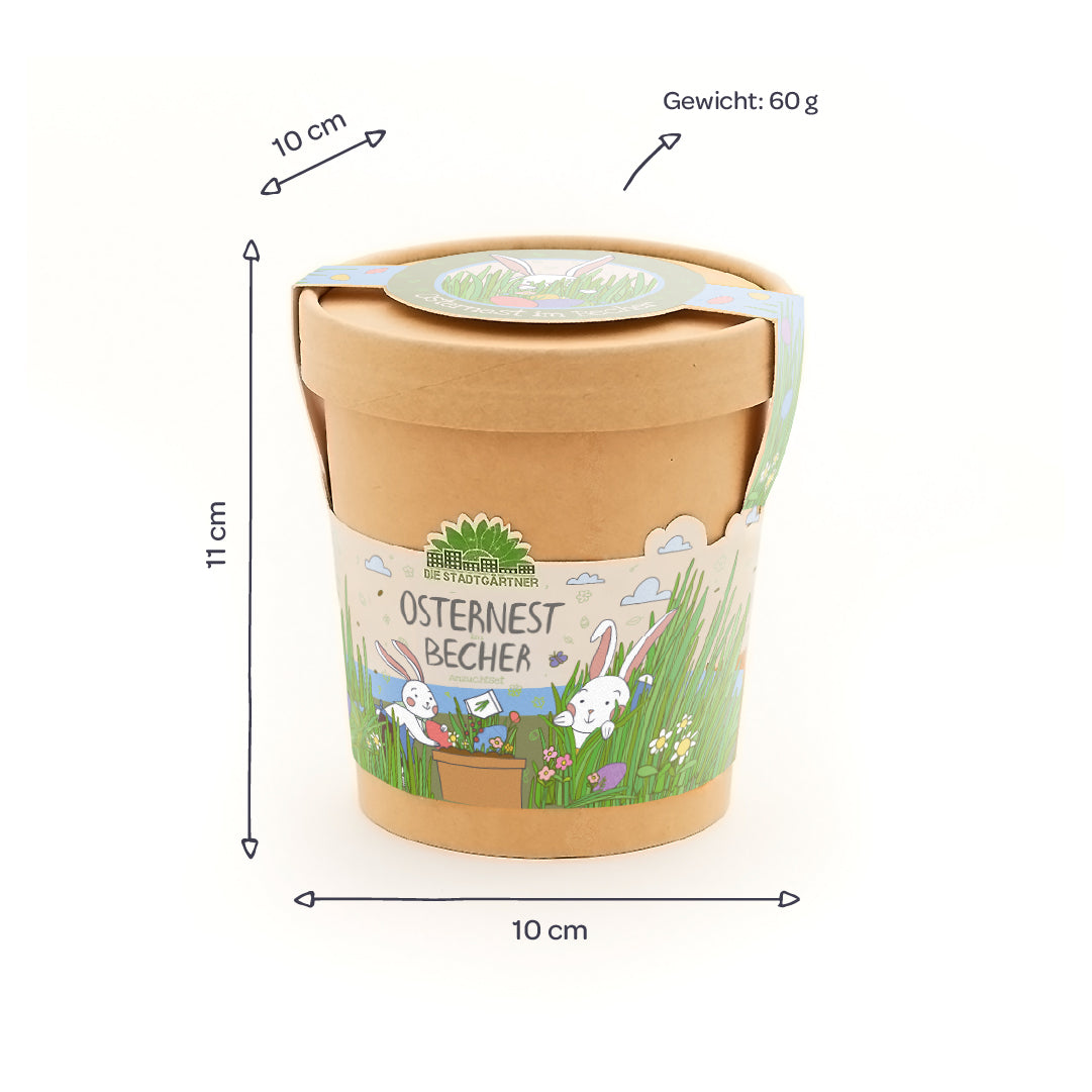 Osternest aus dem Becher 