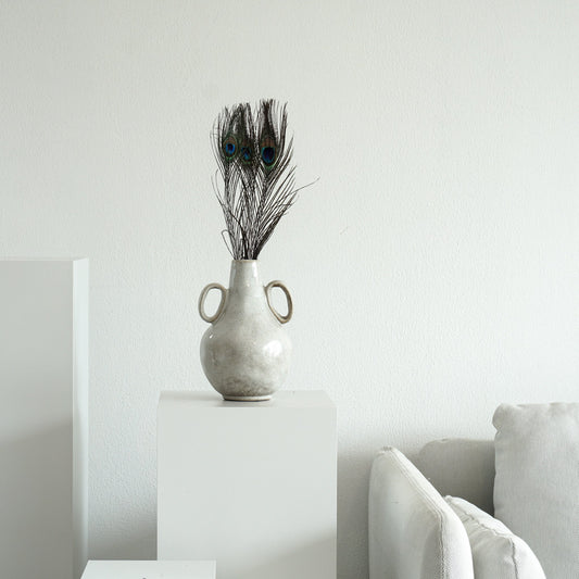 Pfauenfeder 3 Stiele 