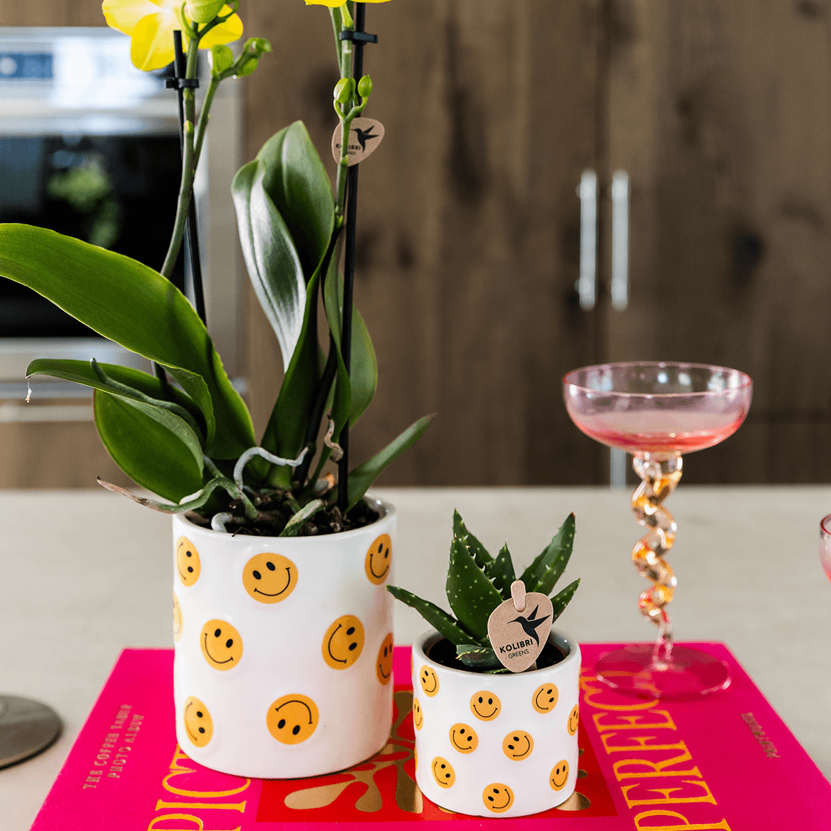 Kolibri Home | Smiley Übertopf - Ø9cm 