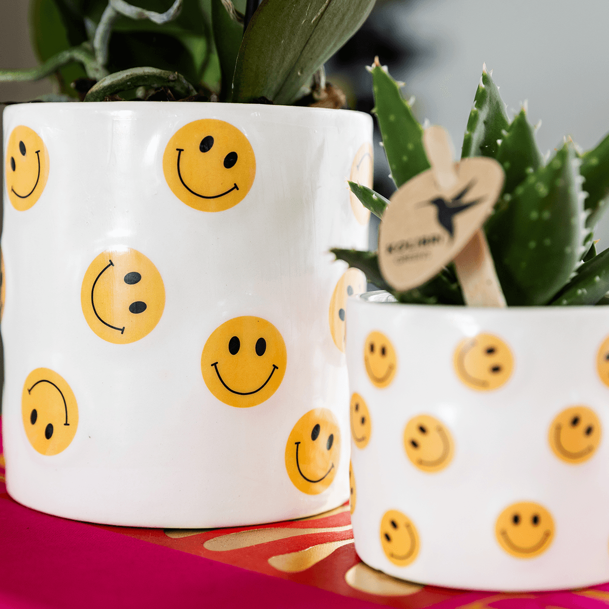 Kolibri Home | Smiley Übertopf - Ø6cm 