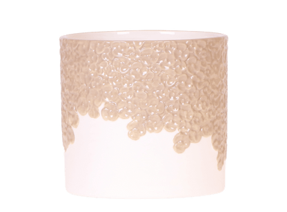 Kolibri Home | Bloom sierpot - Sand - Ø12cm 