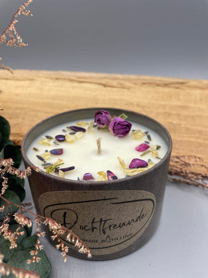 Tada - dein Geschenk - LUSTIGES Lama - personalisierbare PREMIUM Duftkerze mit verschiedenen Dekoren - handgemacht aus dem Südschwarzwald 