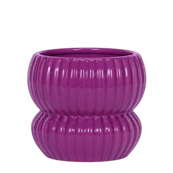 Übertopf 'Horizon' – Lila – Ø9cm