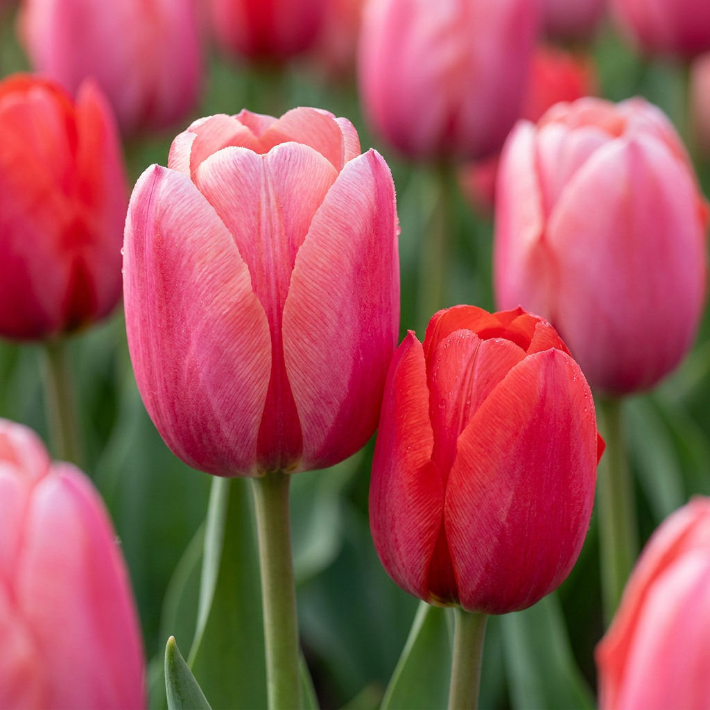 Tulpe 'Pink-Red' – Rosa-Rot