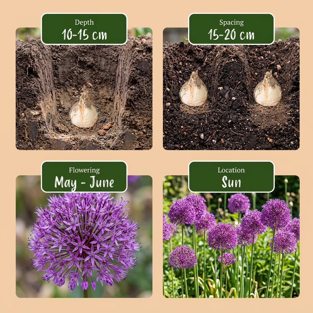 Zierlauch 'Purple Sensation' – Lila – Ansicht 4