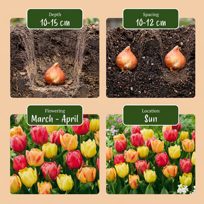 Tulpe 'Symbiosa' – Farbmix – Ansicht 4
