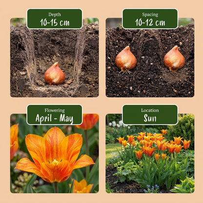 Tulpe 'Vendeeglobe' – Gelb – Ansicht 4