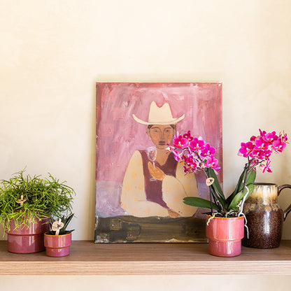 Kolibri Home 'Timeless' Übertopf – Rosa – Ø6cm – Ansicht 2
