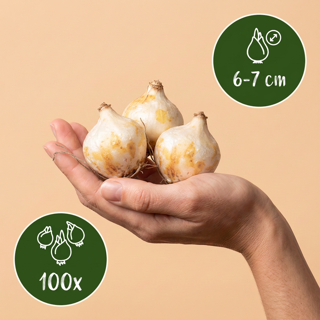 Traubenhyazinthe 'White Magic' – Weiß – Ansicht 3