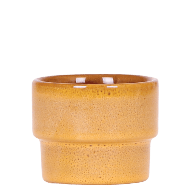 Übertopf 'Timeless' – Kolibri Home – Gelb – Ø6cm
