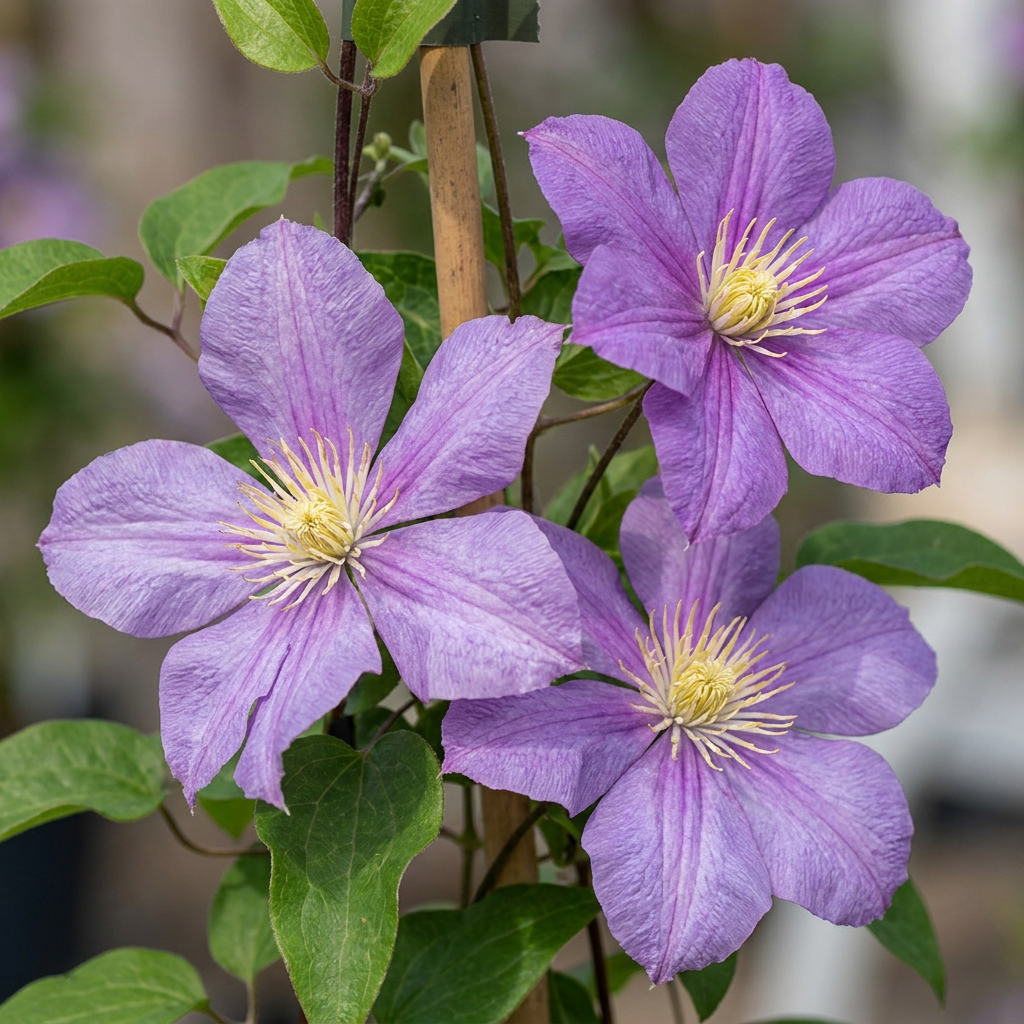 Waldrebe 'Justa' – Hellblau – Topf Ø9cm – Ansicht 3