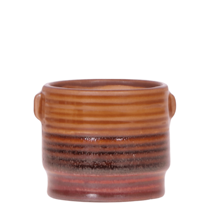 Kolibri Home 'Sunset' Übertopf – Gelb – Ø6cm