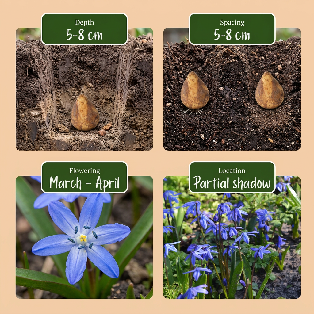 Blausternchen 'Siberica' – Blau – Ansicht 4