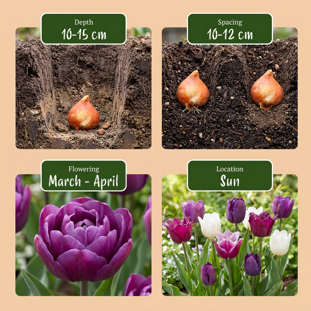 Tulpen-Mix 'Blueberry' – Ansicht 4