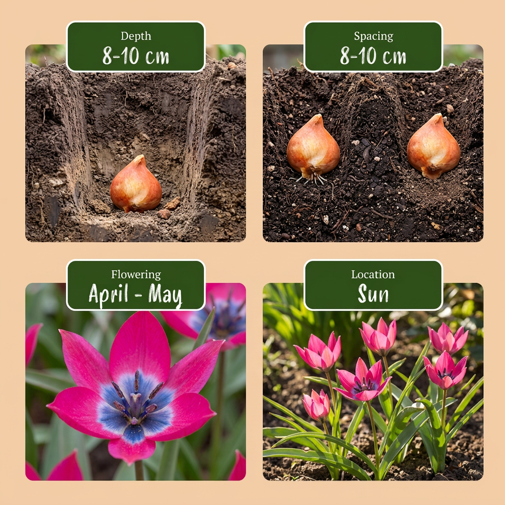 Tulpe 'Little Beauty' – Rosa – Ansicht 4