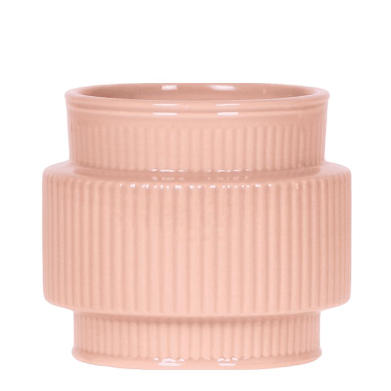 Kolibri Home | Allure Übertopf - Altrosa - Ø9cm