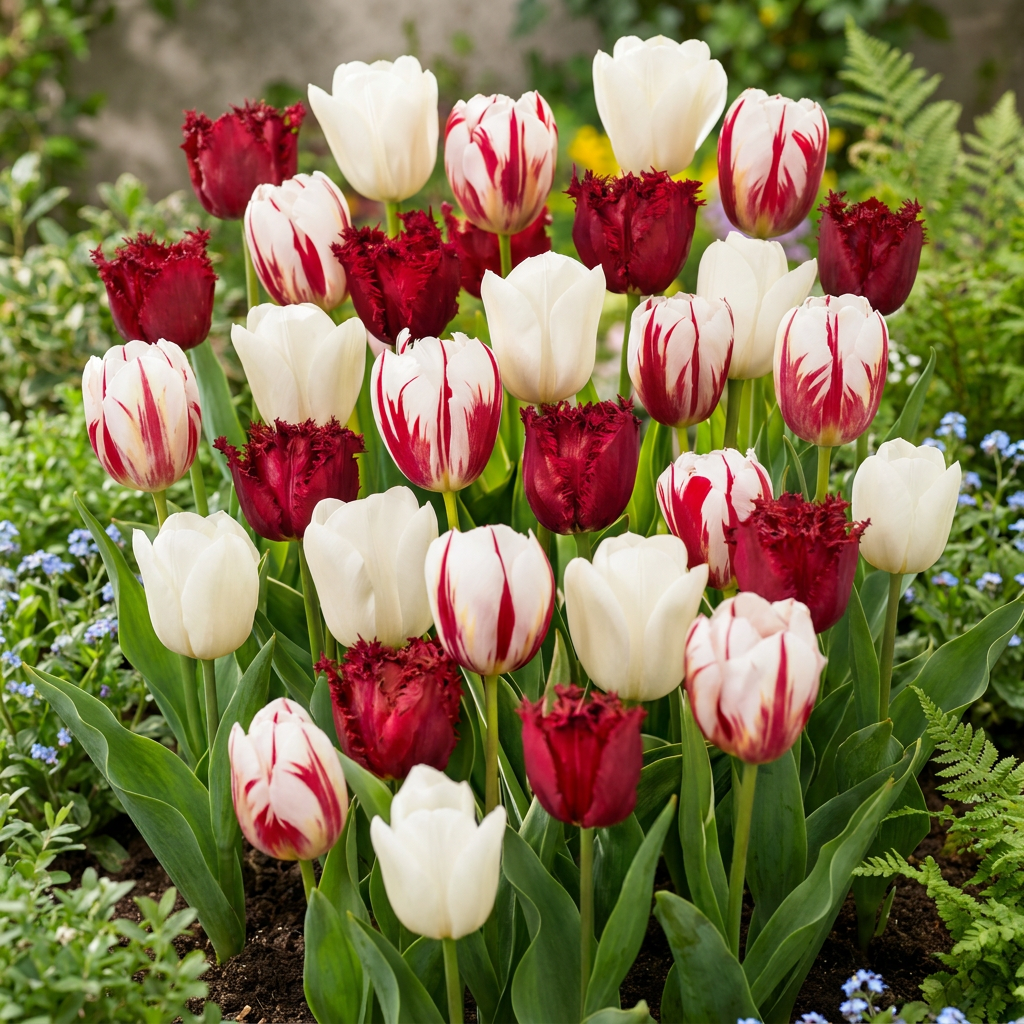 Tulpe 'Dutch Design' – Rosa-Weiß – Ansicht 2
