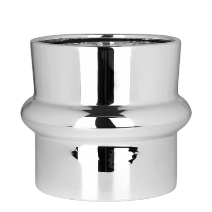 Kolibri Home Chrome-Übertopf – Ø9cm