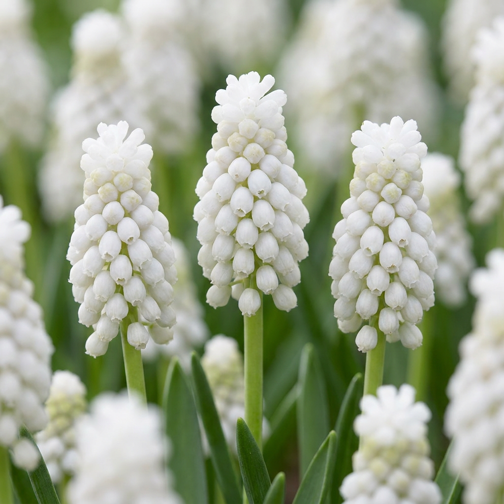Traubenhyazinthe 'White Magic' – Weiß