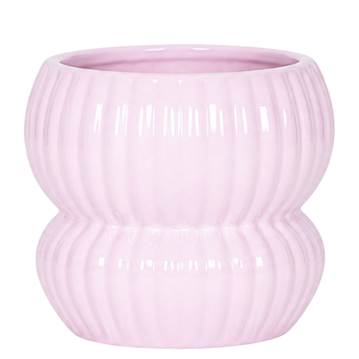 Kolibri Home Horizon Übertopf – Hellrosa – Ø12cm