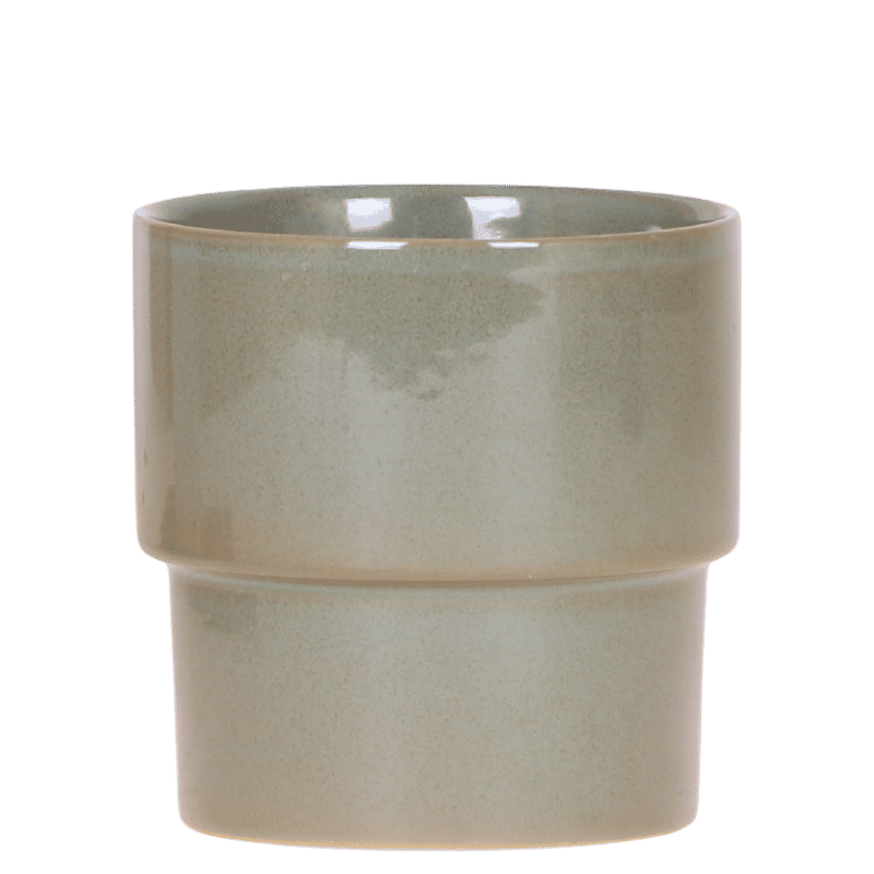 Übertopf 'Timeless' – Kolibri Home – Grün – Ø9cm