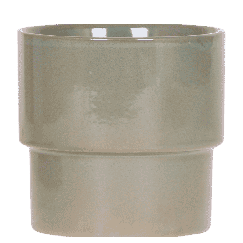 Übertopf 'Timeless' – Kolibri Home – Grün – Ø12cm