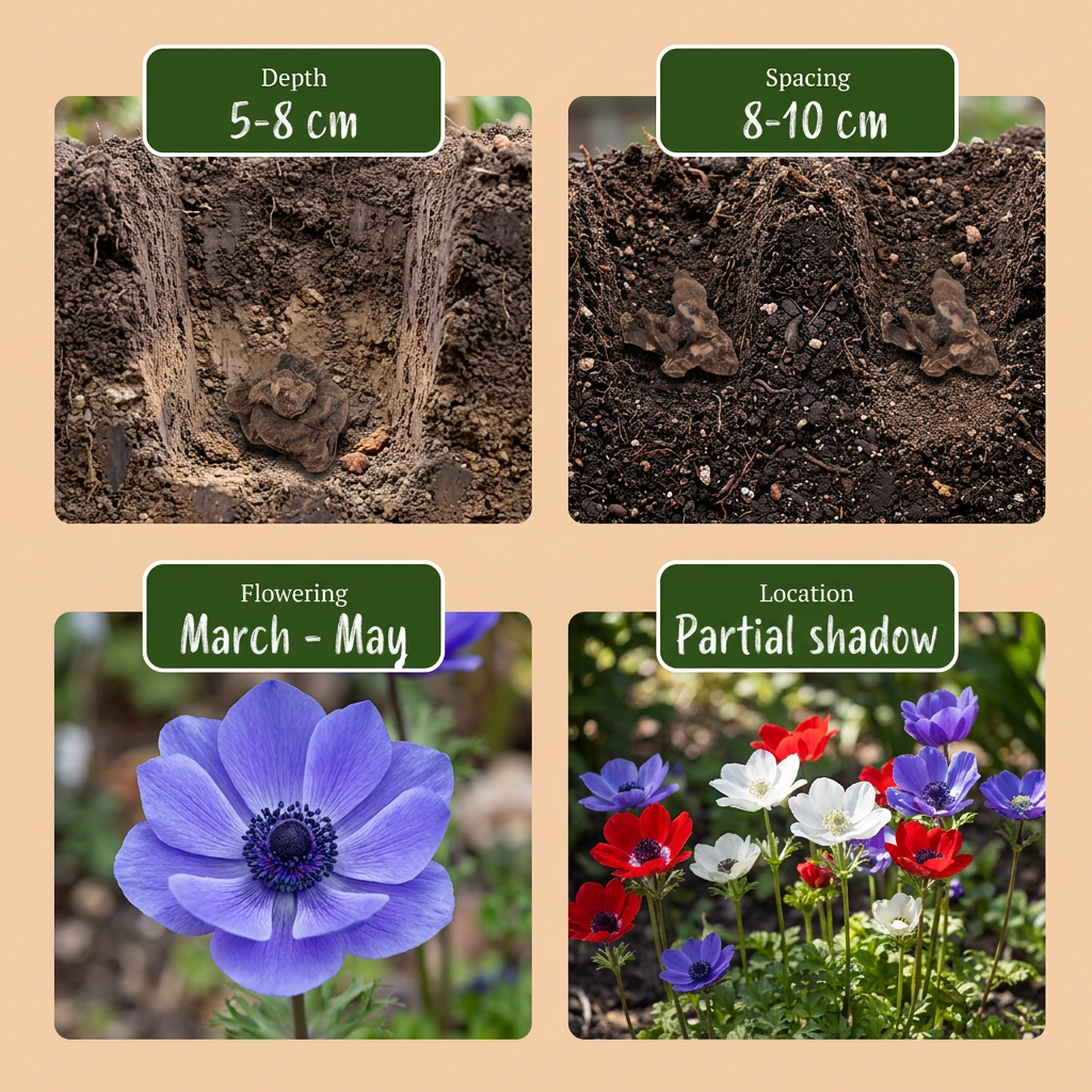 Kronen-Anemone-Mix 'de Caen' – Ansicht 4