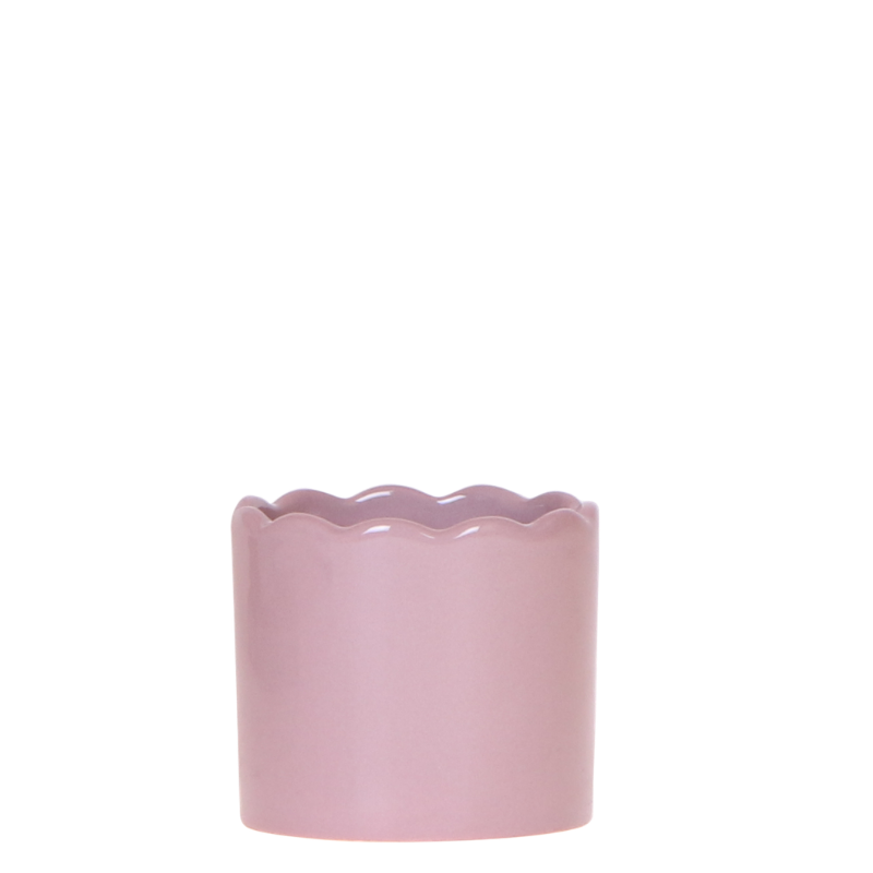 Kolibri Home Curve Übertopf – Lila – Ø6cm