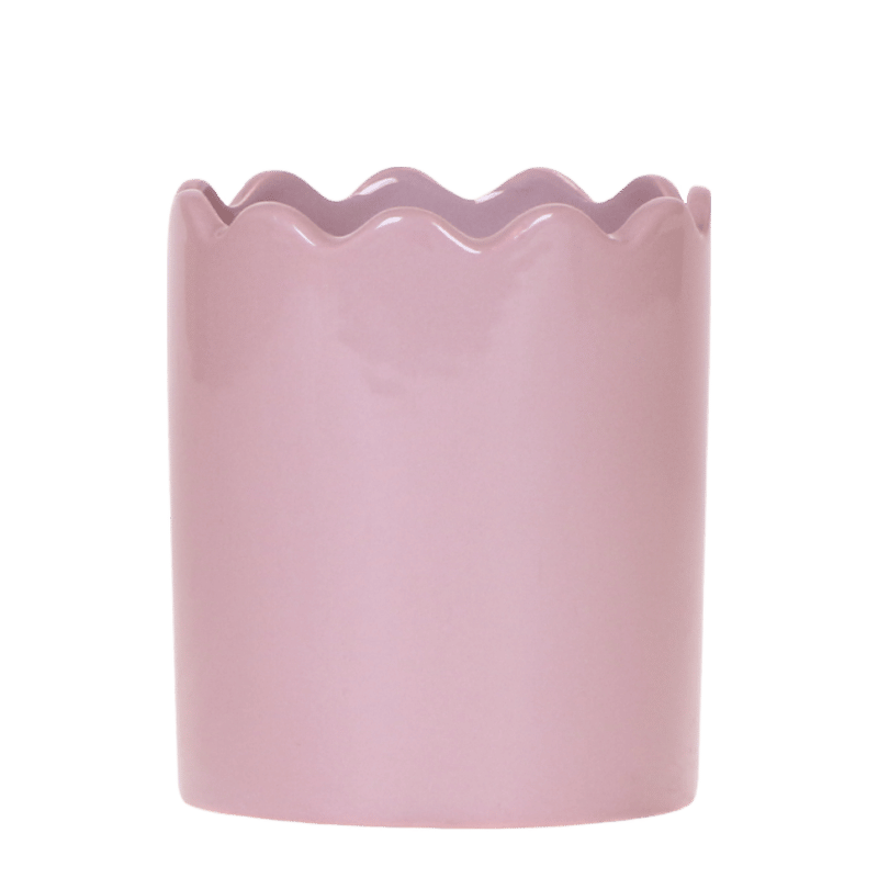 Kolibri Home Curve Übertopf – Lila – Ø9cm – Ansicht 2