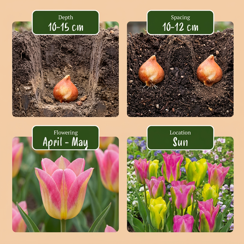 Tulpe 'Strawberry Lemonade' – Mix – Ansicht 4