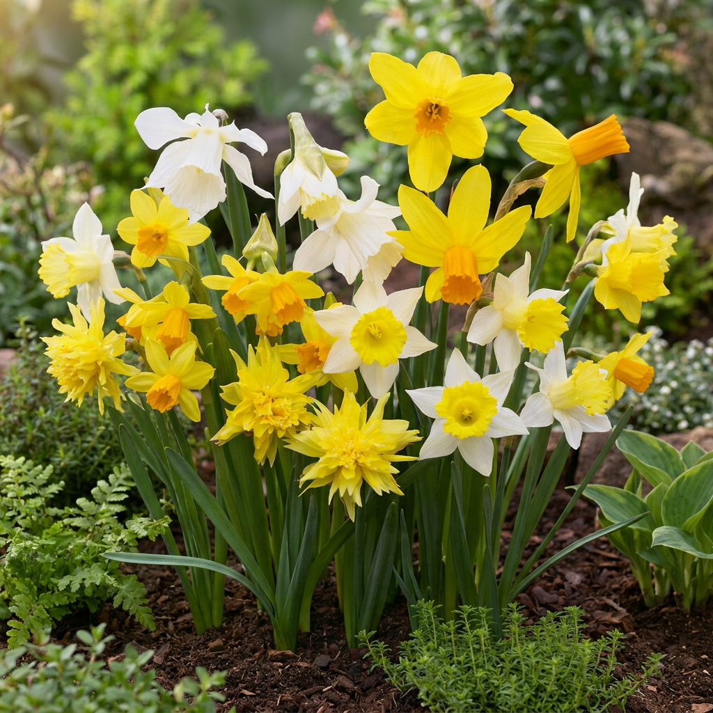 Narzissen-Mix 'Botanical' – Gelb-Weiß – Ansicht 2