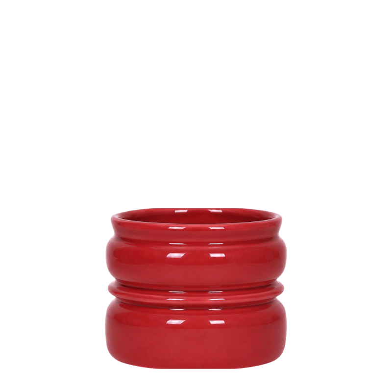 Kolibri Home 'Noma' Übertopf – Rot – Ø6cm