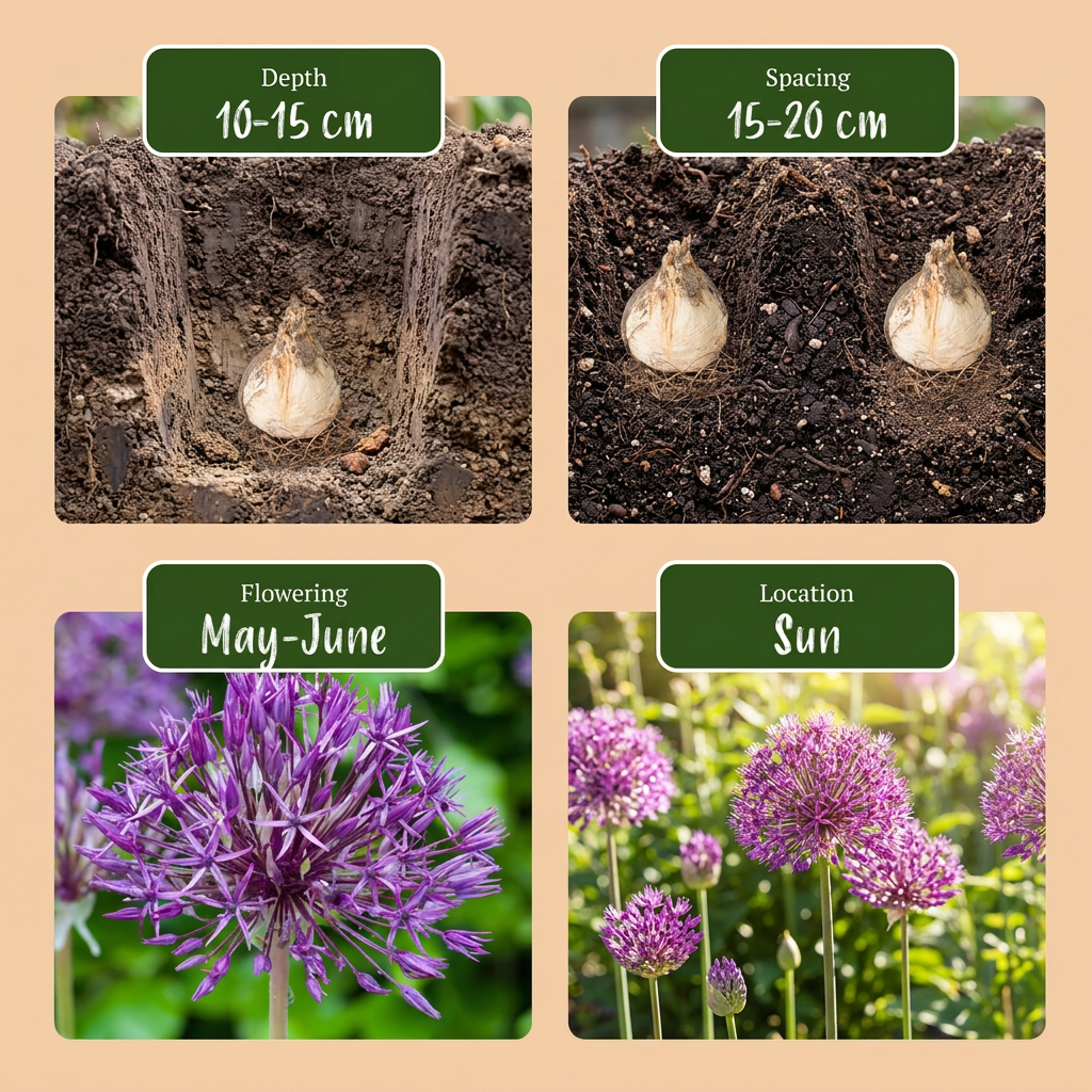 Zierlauch 'Purple Rain' – Lila – Ansicht 4