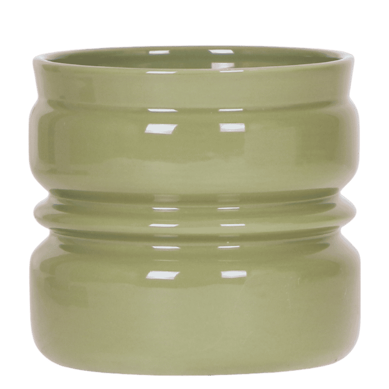 Kolibri Home Noma Übertopf – Grün – Ø12cm
