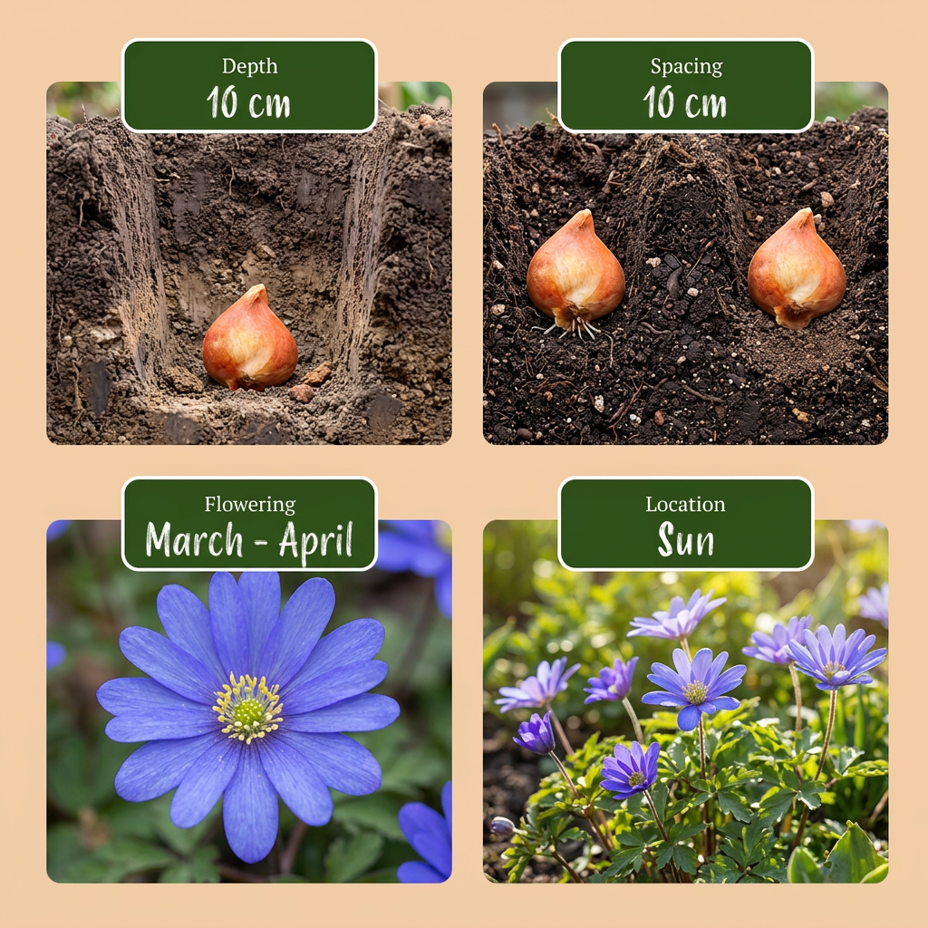 Blumenzwiebel-Garten Blau – Ansicht 4