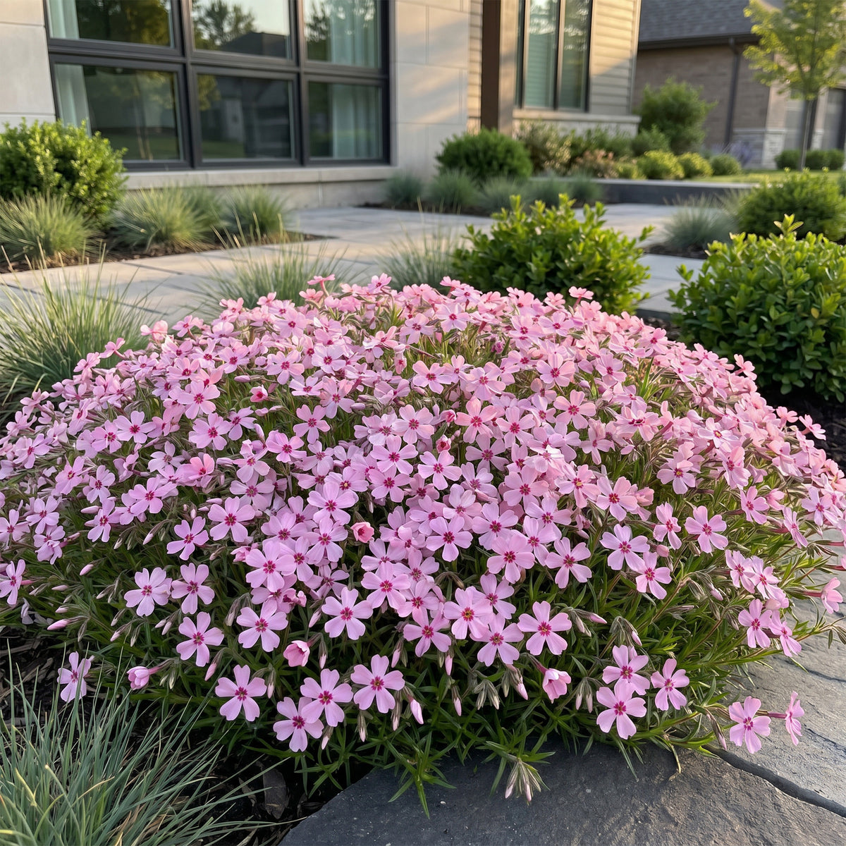 Polster-Phlox 'Rosette' – Rosa – Topf Ø11cm – Ansicht 6