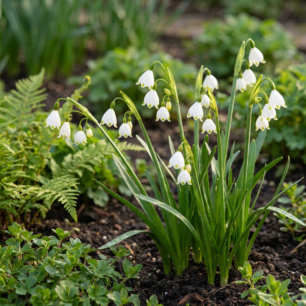 Sommerknotenblume 'Aestivum' – Weiß – Ansicht 2