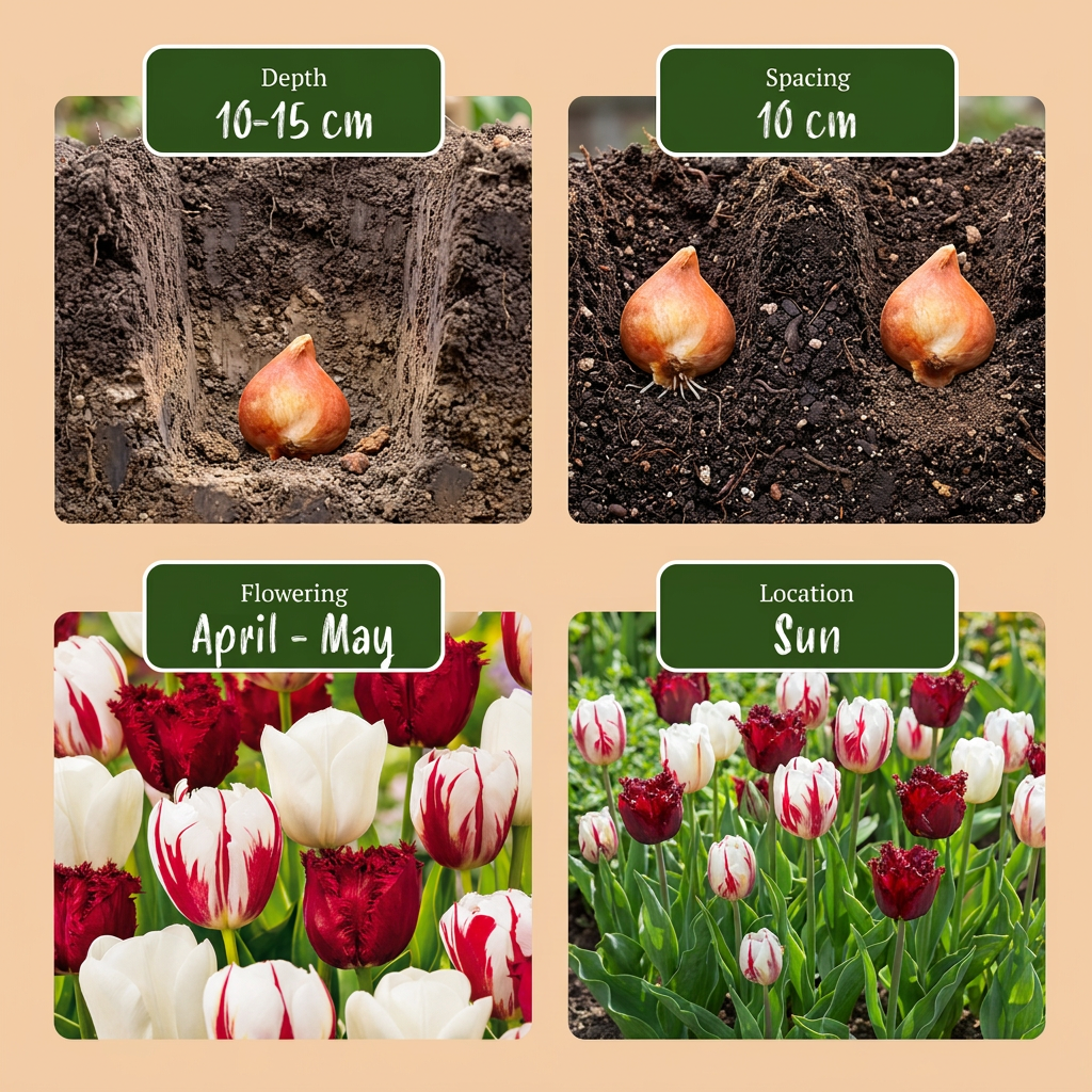Tulpe 'Dutch Design' – Rosa-Weiß – Ansicht 4