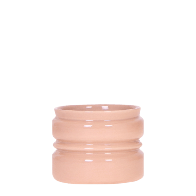 Kolibri Home 'Noma' Übertopf – Altrosa – Ø6cm
