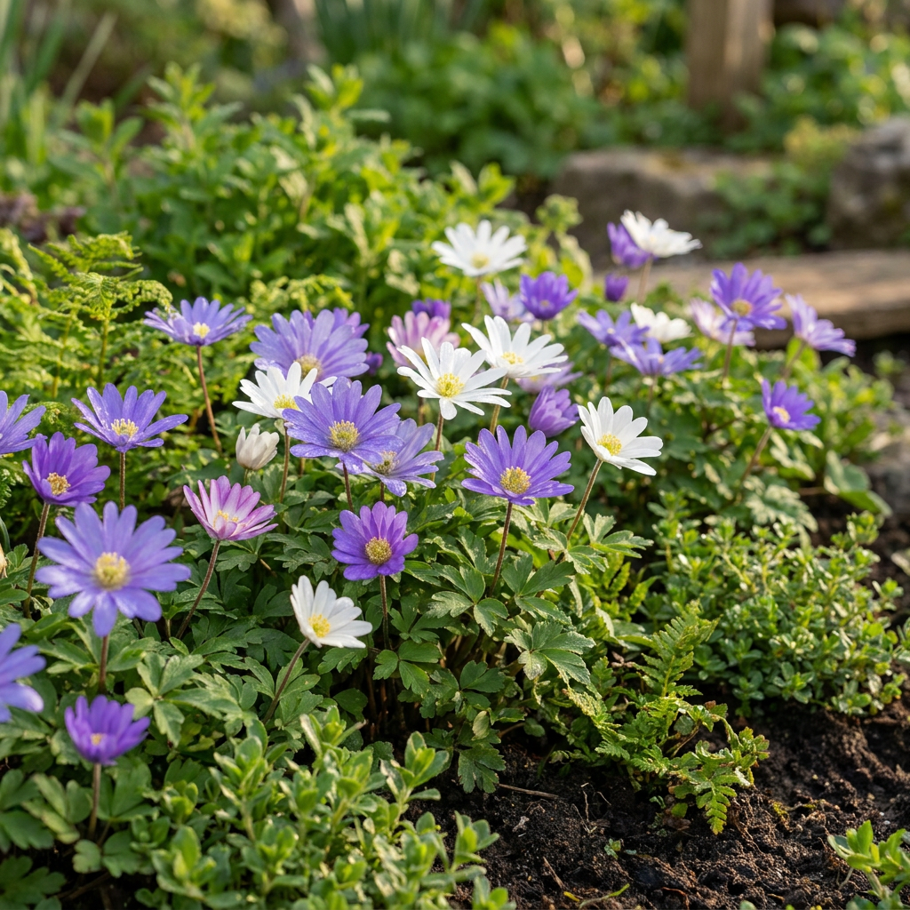 Strahlenanemone 'Blanda' – Mehrfarben-Mix – Ansicht 2