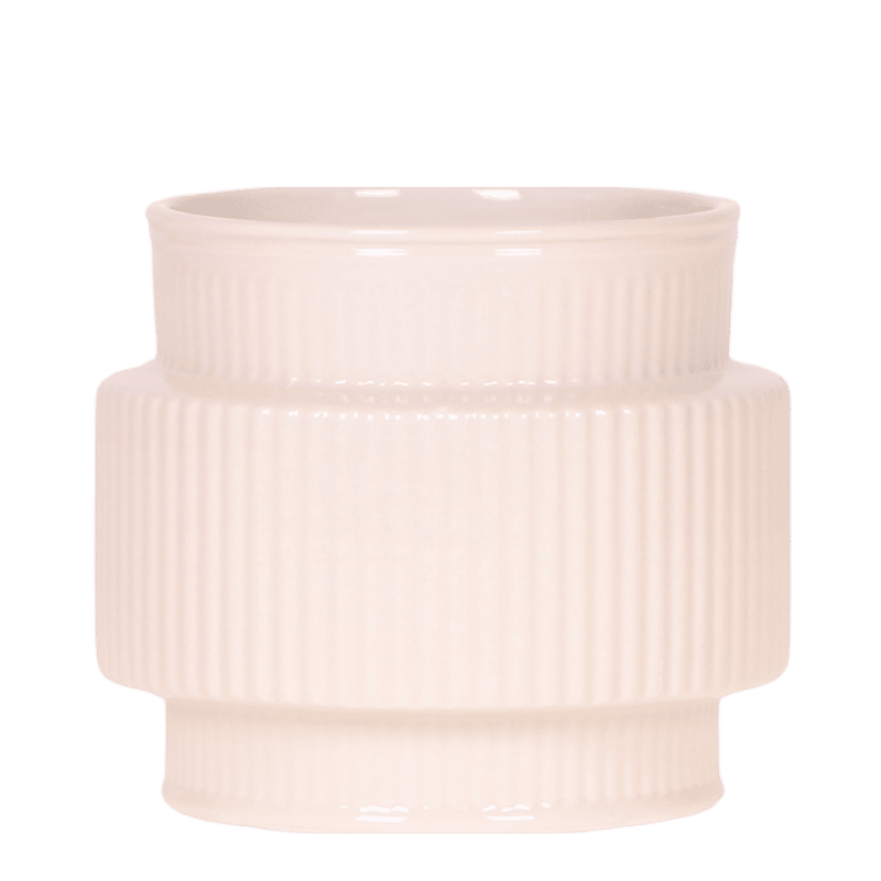 Übertopf 'Allure' – Weiß – Ø9cm