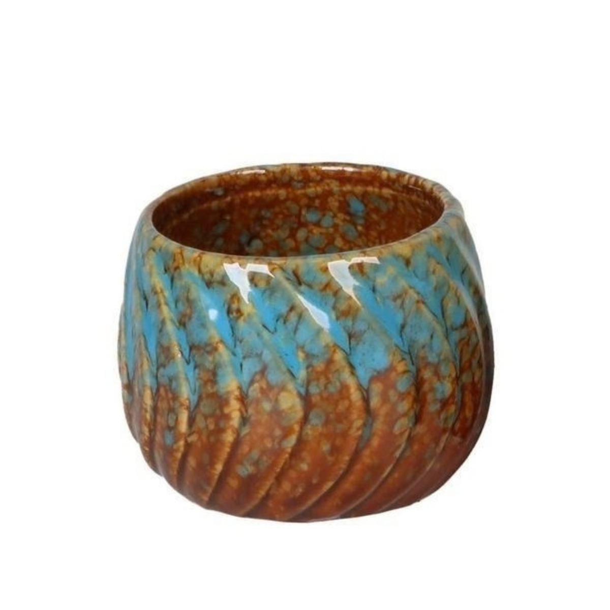 Dekotopf 'Copper Reef' – Ø 6 cm